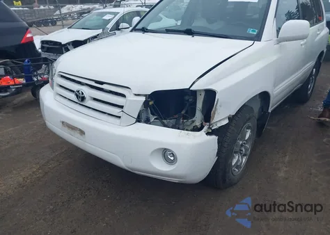 2005 Toyota Highlander V6 из США, поврежденный, VIN JTEEP21A950130995